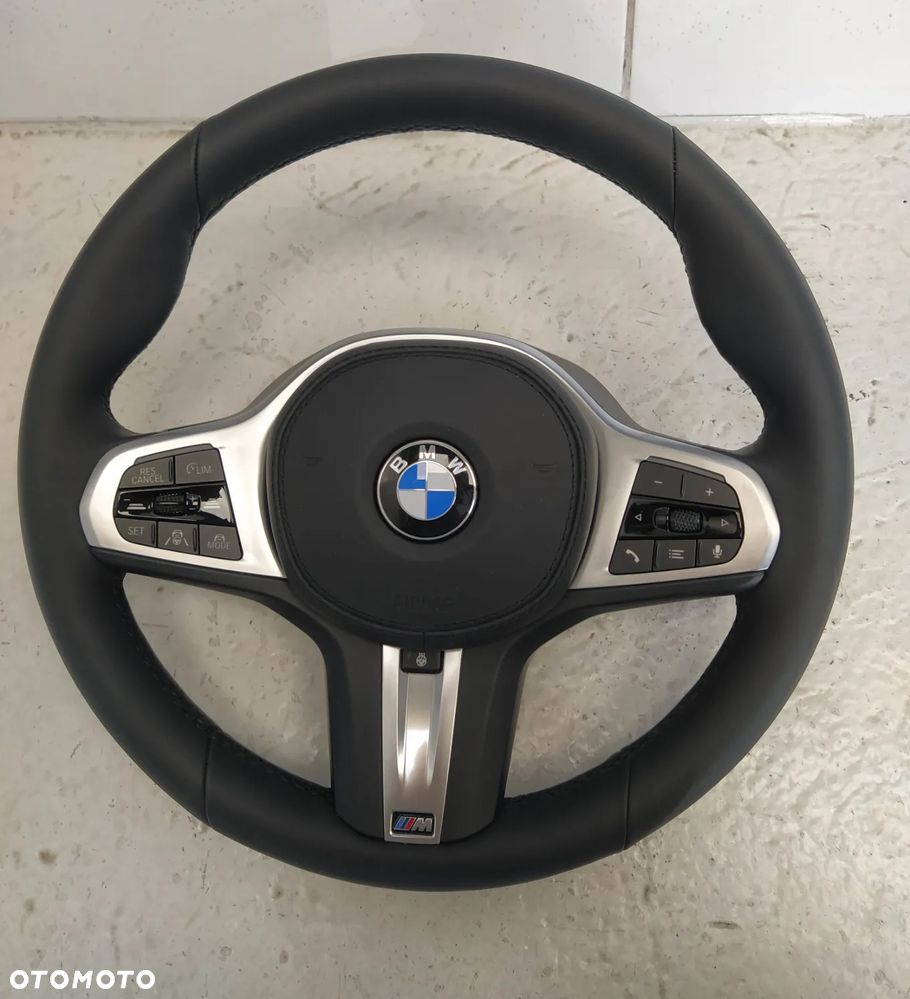 BMW F40 G20 G21 G22 G23 KIEROWNICA MULTIFUNKCYJNA SKÓRA TEMPOMAT ASYSTENT PASA RUCHU  NOWA - 3