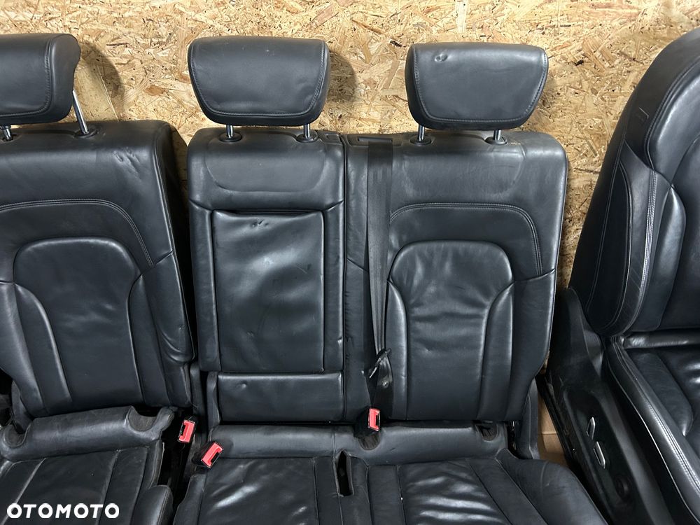 Audi Q5 8R fotele komplet s-line elektryczne kierowcy pasażera tapicerka kanapa - 14