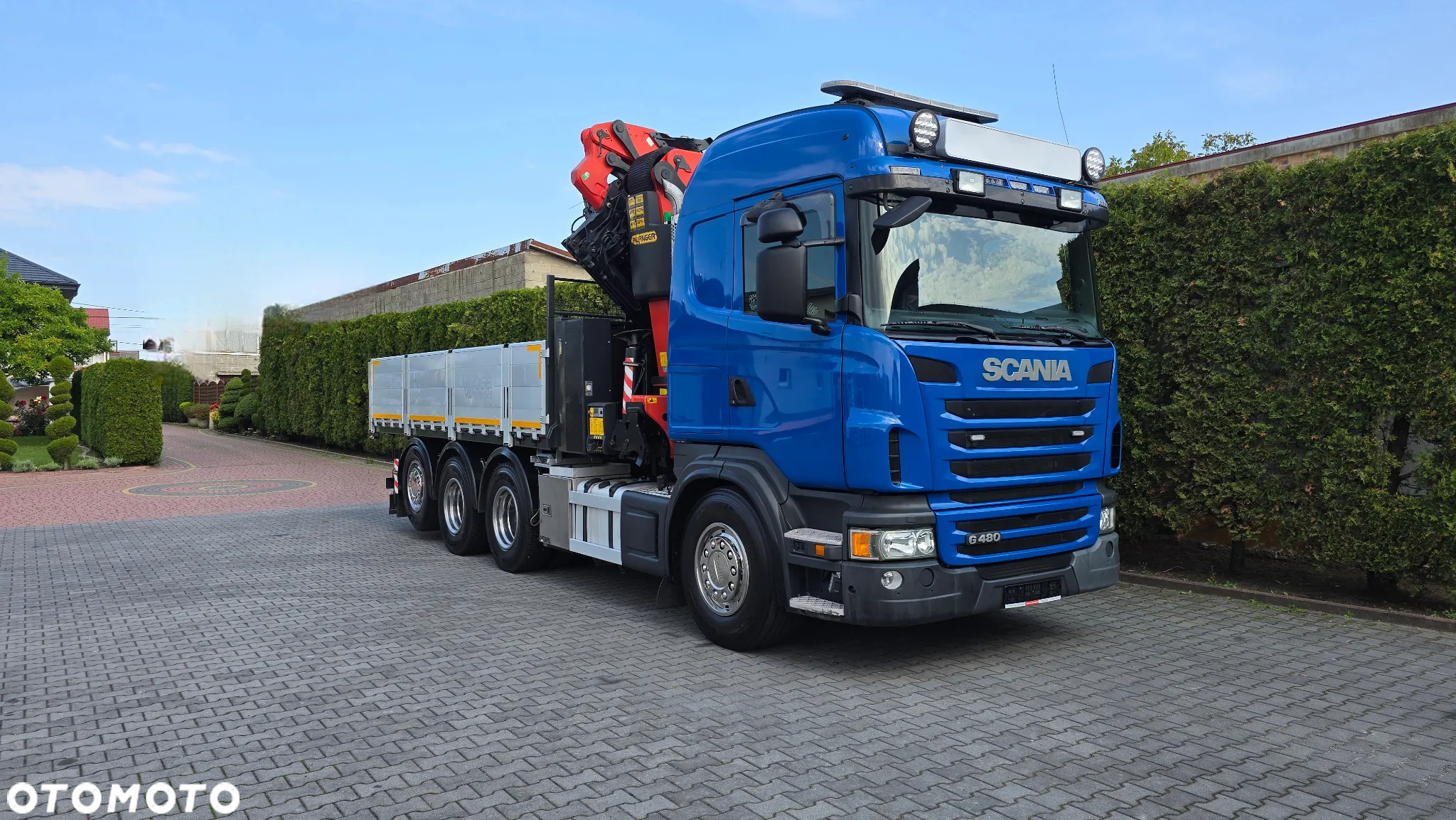 Scania G480 8x4 CRANE Palfinger PK 42002 SH + JIB PJ080 - 20