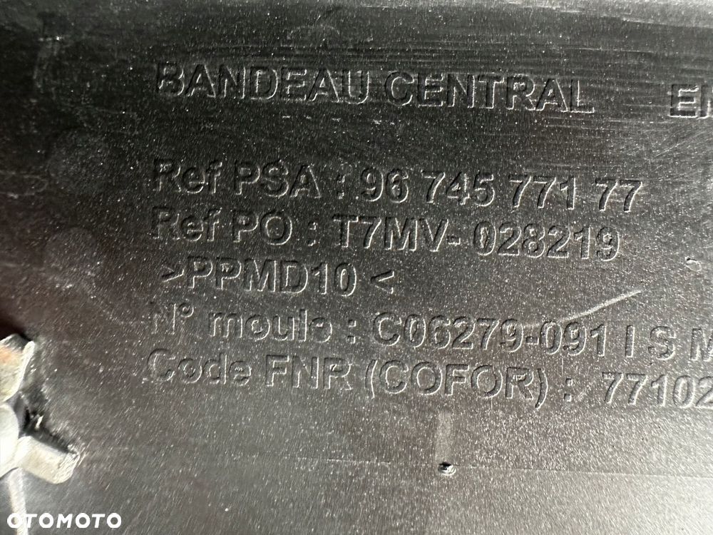 PEUGEOT 308 T7 LIFT LISTWA ZDERZAKA PRZÓD 9674577177 - 9