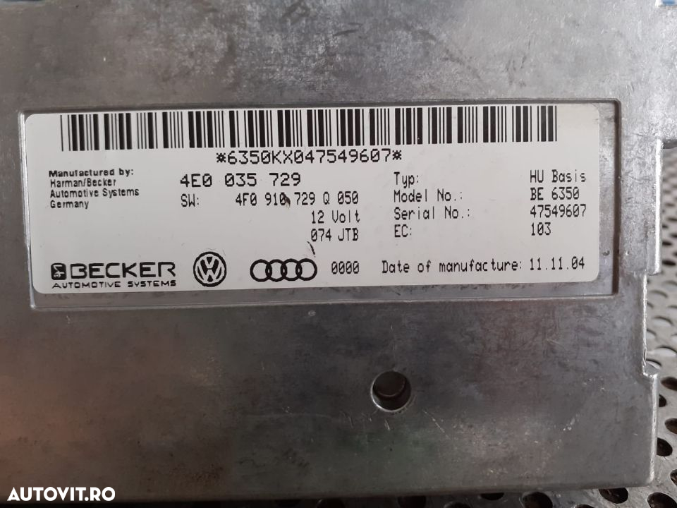 Modul MMI Audi A6 4F C6 A8 An 2005/2010 Livram Oriunde - 5