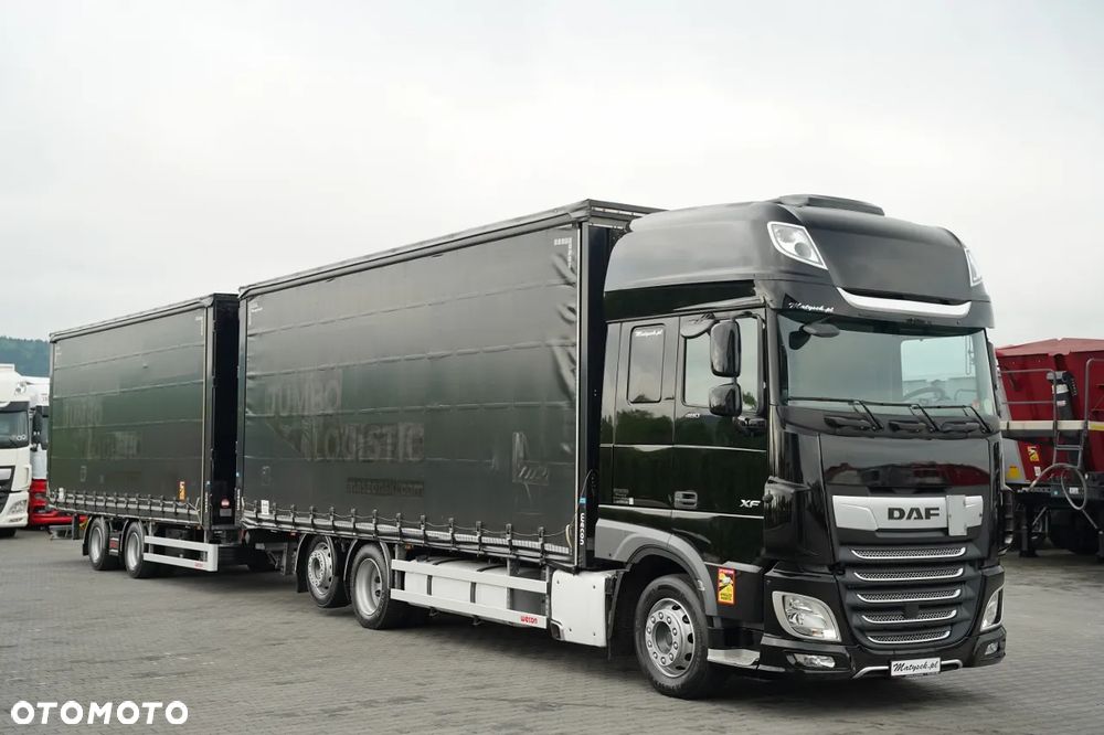 DAF XF 480 / ZESTAW TANDEM 120 M3 / PRZEJAZDOWY / KLIMA POSTOJOWA / 7,7 M + 7,7 M / WECON / 2022 ROK - 3