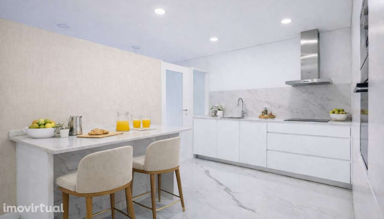 Apartamento T3 remodelado à venda na Avenida da Boavista no Porto - Grande imagem: 3/26