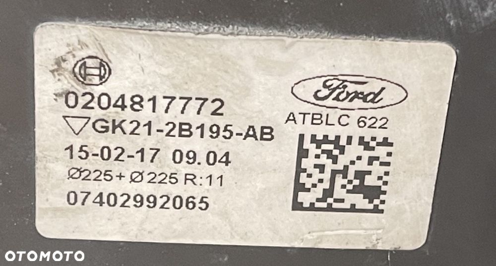 B2 TRANSIT CUSTOM 2013 -  2.0 TDCI SERWO HAMULCOWE POMPA GK21-2B195-AB - 3