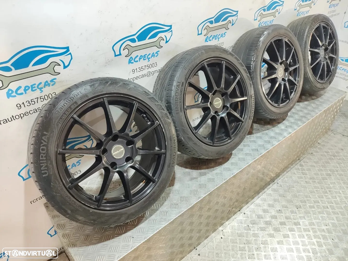 - Jantes 17" Originais Proline Wheels - BMW - 7,5J | ET38 | 5x120 - Originais - E87 | E81 | E88 | E82 | E90 | E91 | E92 | E93 | Polegadas | Jante - 14