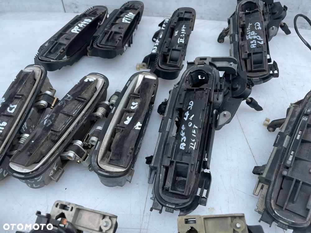 MECHANIZM KLAMKI LEWY PRAWY PRZÓD TYŁ AUDI A3 8P/ A3 8L/ A4 B6 - 3