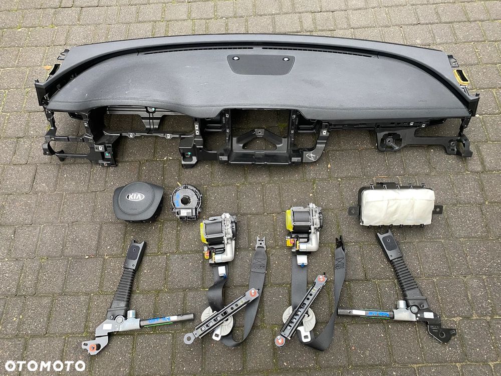 KIA SORENTO III DESKA ROZDZIELCZA KONSOLA AIRBAG PASY - 1