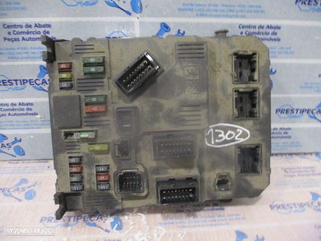 Caixa Fusiveis 9650584580 PEUGEOT PARTNER 2003 1.9D 70CV 4P BRANCO SIEMENS - 1