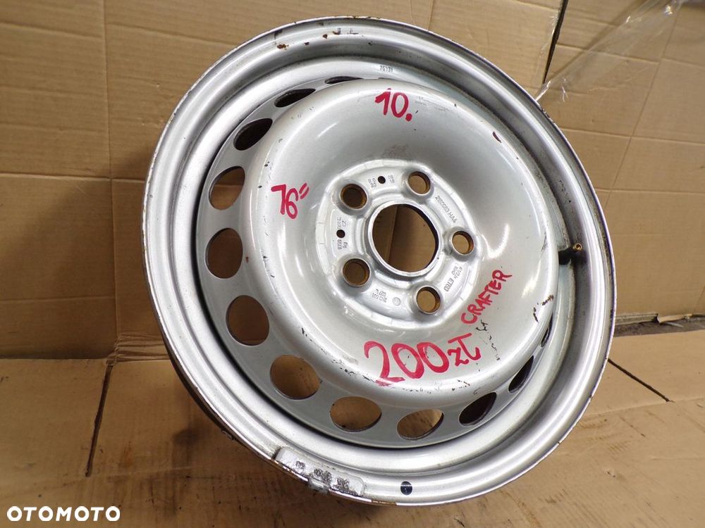 VW CRAFTER MAN 16- ORYGINALNA FELGA 16 " 2N0601027L - 2