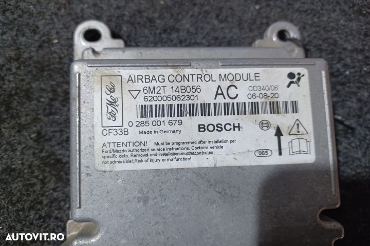 Calculator airbag 6M2T14B056 0285001679 Ford S-Max 1 [2006 - 2010] Mi - 4