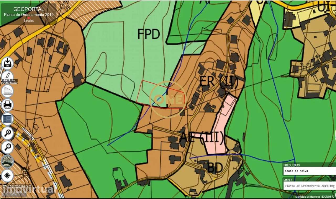 Terreno Misto de 4.800 m² em Silveiros, Barcelos - Grande imagem: 4/4