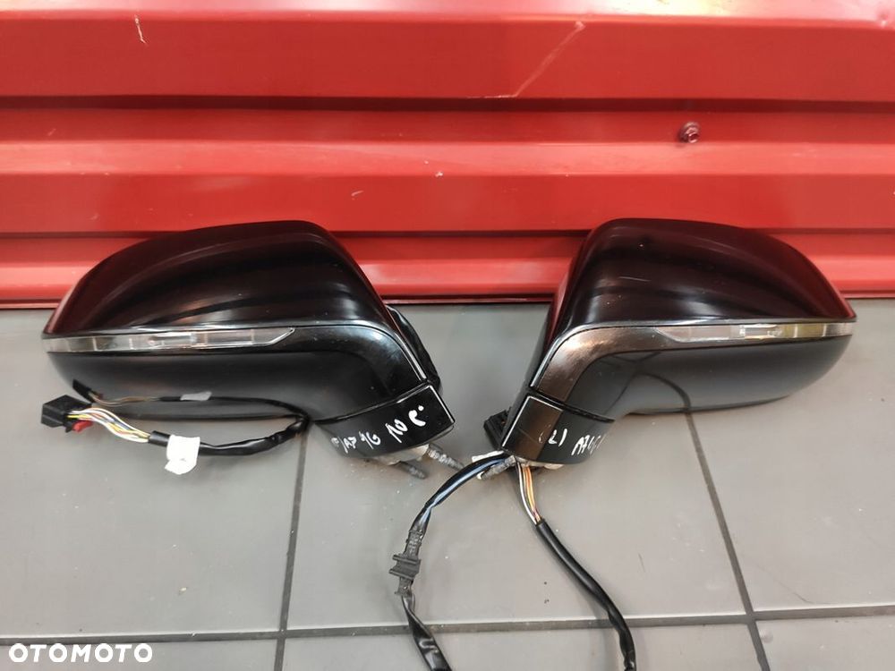 AUDI A7 4G LIFT 4G8 S-LINE LUSTERKO LEWE 10 PIN LY9B ORYGINAŁ - 1