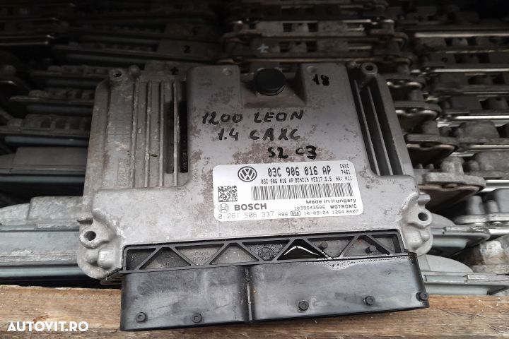 Calculator motor ECU 03C906016AP 03C906016AP Seat Leon 2 1P [facelift - 1