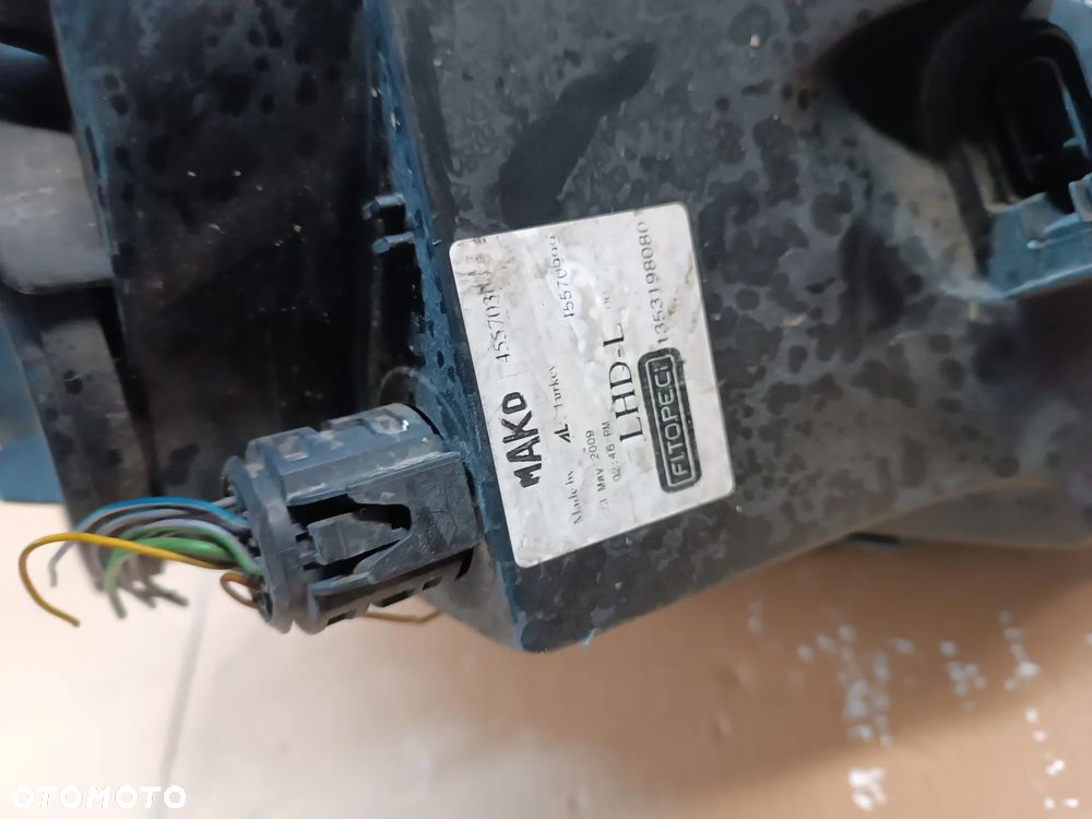 LAMPA PRZÓD PRZEDNIA LEWA BIPPER NEMO QUBO FIORINO - 4