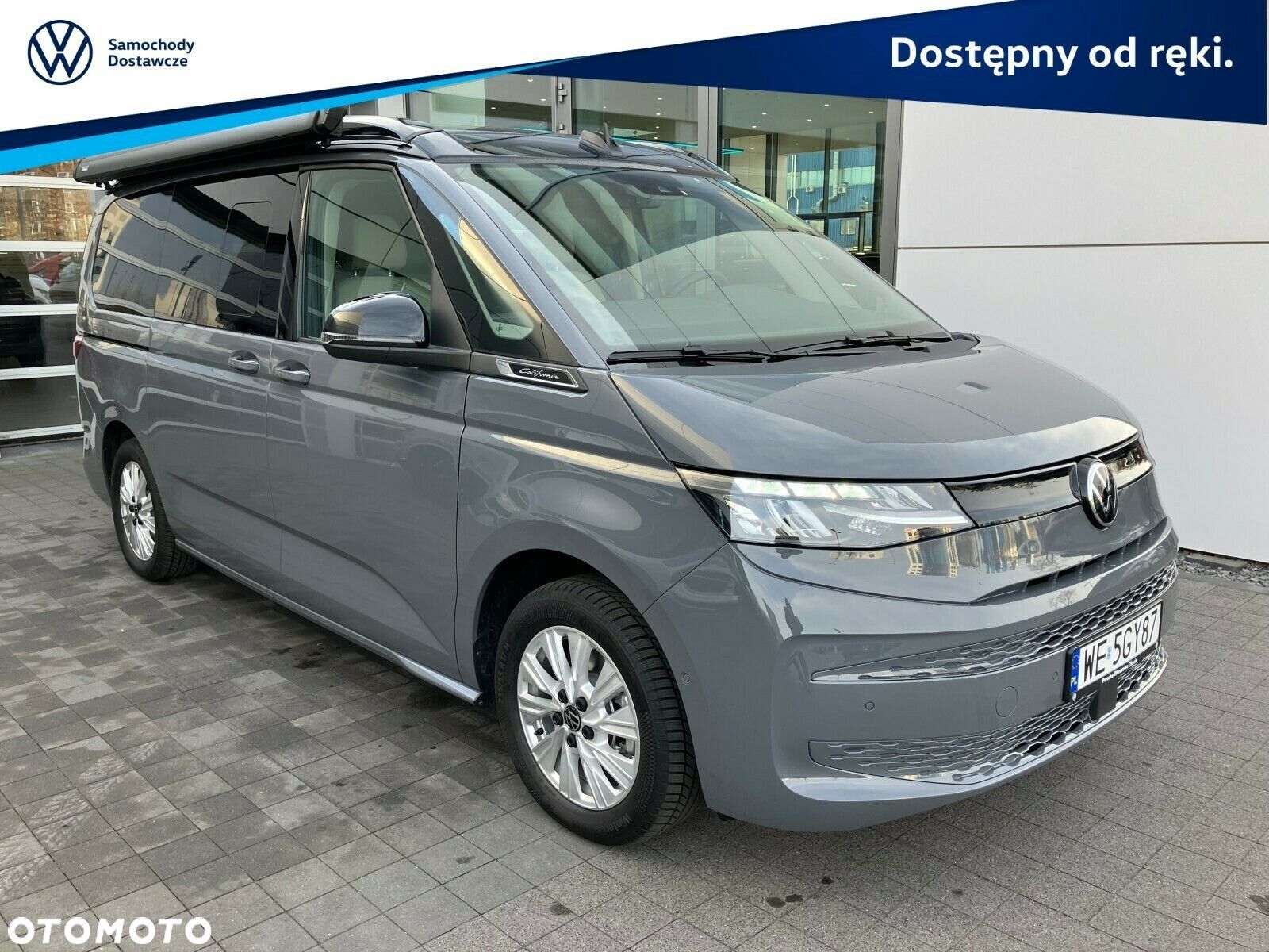 Volkswagen california Nowa California Beach silnik: 2,0 l TSI OPF 204 KM / skrzynia biegów: 7-biegowa DSG rozstaw osi: 3124 mm - 1