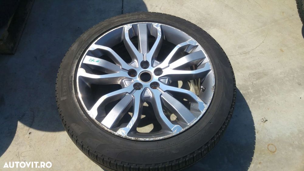 Janta aliaj r21 land rover range rover sport 2 l494 dk621007ea dk621007fa dk6m1007na 9.5jx21eh2 - 1