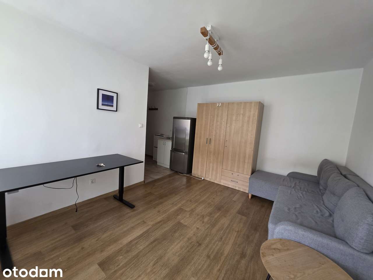 Garsoniera w Centrum Krakowa z balkonem, ogrzewanie miejskie, 1 piętro