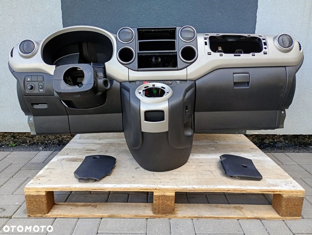 konsola deska rozdzielcza schowek półka citroen berlingo II peugeot partner II 08-18r europa - 11