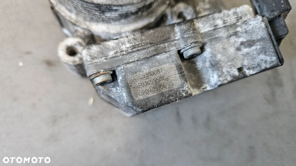 Przepustnica AUDI A6 C6 4F 3,0 TDI 4E0145950D A2C53100874 - 2