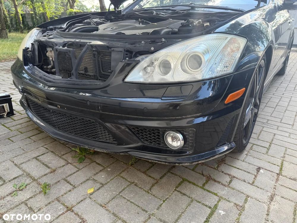zderzak przod przedni mercedes w221 63 65 amg 63amg c040 kompletny pdc - 2