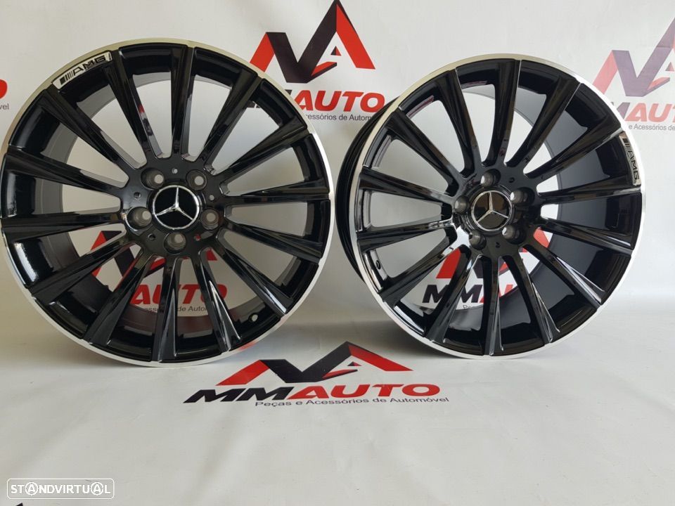 Jantes Mercedes Turbine Black 19 - 1