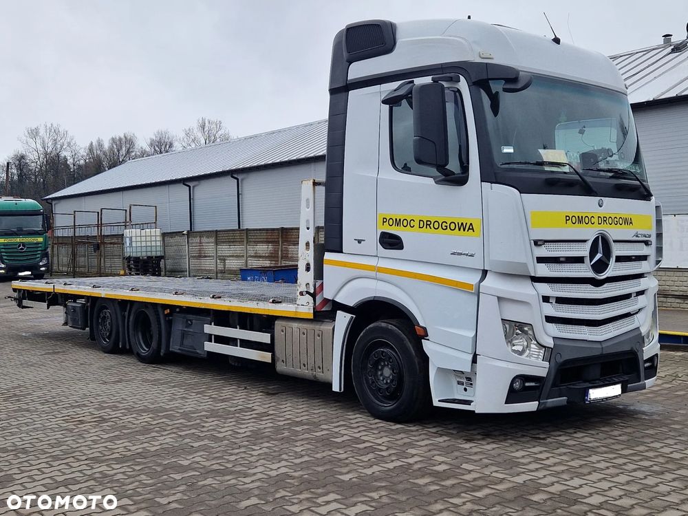 Mercedes-Benz Actros 2542 LAWETA POMOC DROGOWA NAJAZD HYDRAULICZNY 3-OSIE 6x2 KLIMA AC - 1