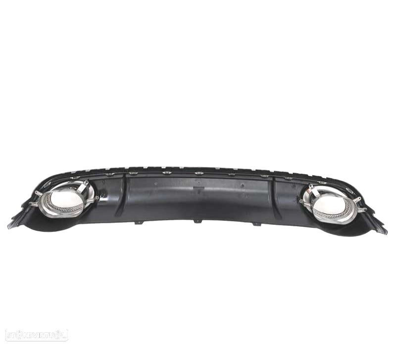 DIFUSOR TRASEIRO AUDI A4 B8 07-11 LOOK RS4 - 7