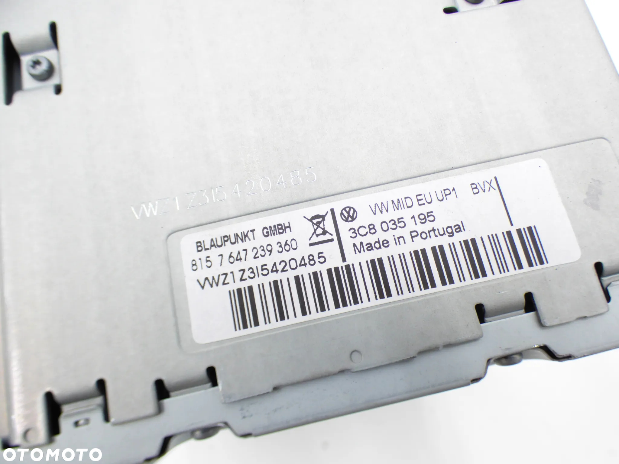 VW SCIROCCO RADIO ODTWARZACZ CD MP3 3C8035195 GORLICE - 6