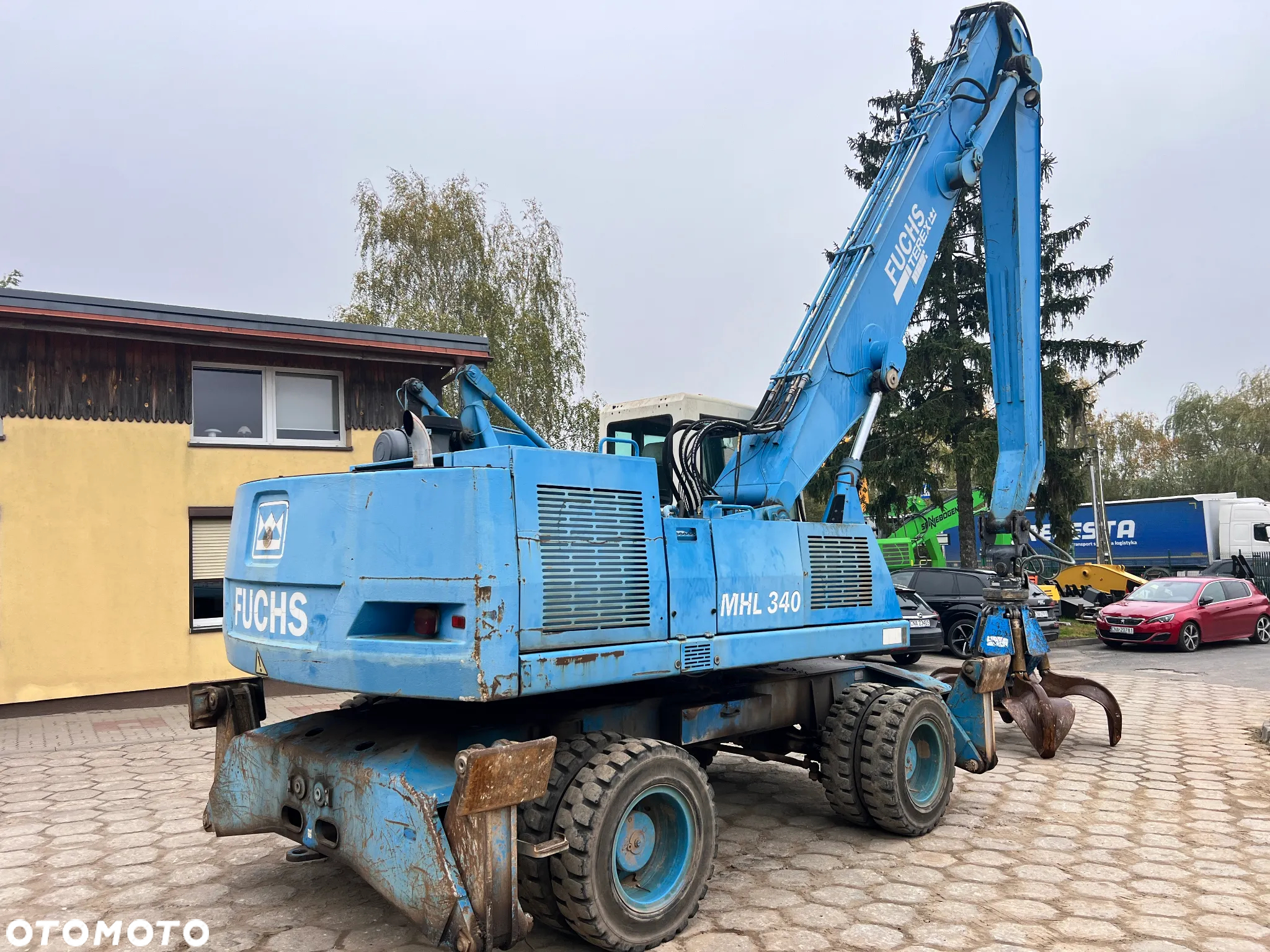 Fuchs MHL340 340 chwytak do złomu FUCHS 0,9m3 - 5