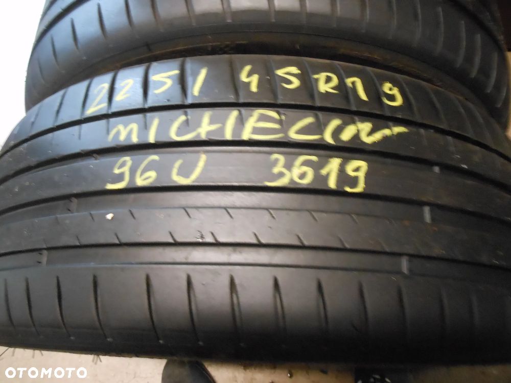 Opony 225/45r19 michelin pilot sport 4 6,5mm lato para - 2