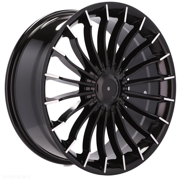 4x Felgi 18 m.in. do BMW ALPINA 3 E46 F30 F31 4 F32 5 F10 F11 E90 F30 6 F06 F12 F13 - BK273 - 9