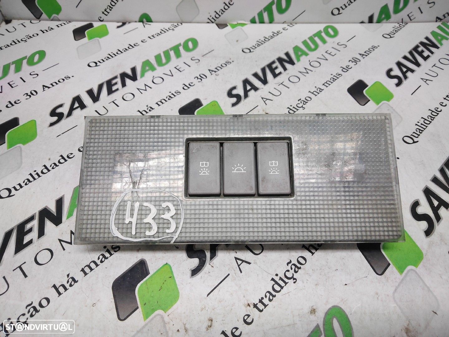 Plafonier / Botão Luz Tecto Opel Corsa C (X01) - 1