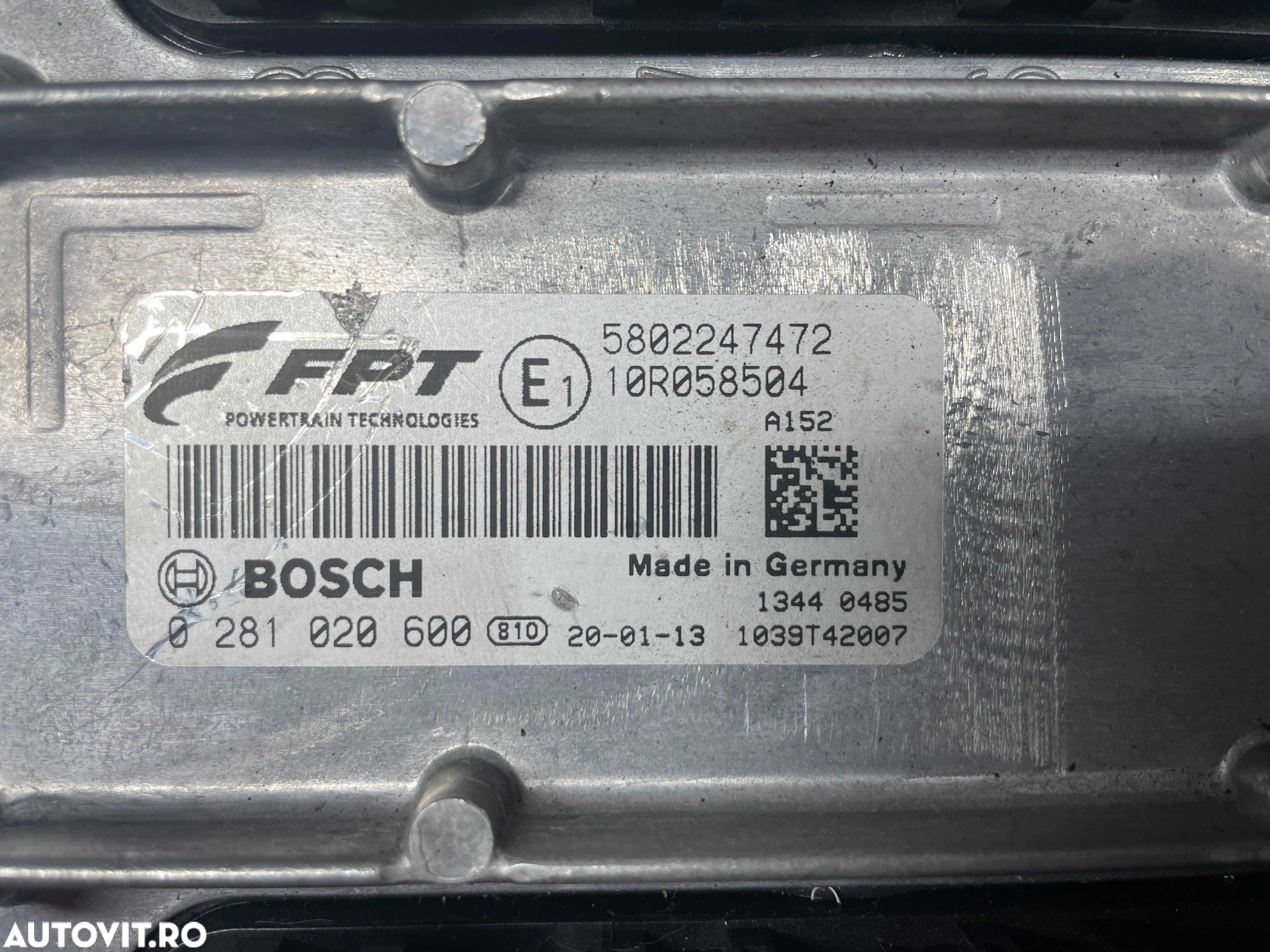 ECU Calculator motor CASE ECU 0281020600 5802247472 NOU - 3