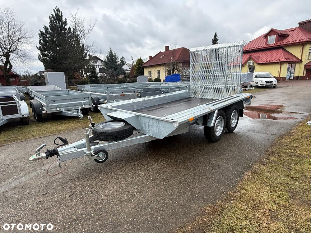 Inny Przyczepa do przewozu sprzętu budowlanego Fracht Karol 300x150 DMC 2700kg walec koparka - 5