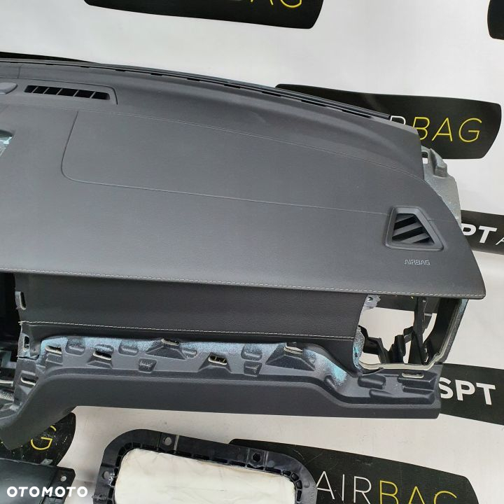 VOLVO XC60 II DESKA ROZDZIELCZA KONSOLA KOKPIT PULPIT PODUSZKI AIRBAG AIR BAG PASY KIT SET - 4