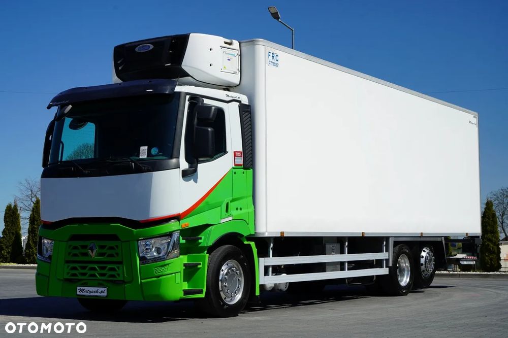 Renault T 430 / 6x2 / CHŁODNIA -9 M / AGREGAT CARRIER SUPRA 1250 / WINDA ZAŁADOWCZA / ROLETA / OŚ PODNOSZONA / SKRĘTNA - 2