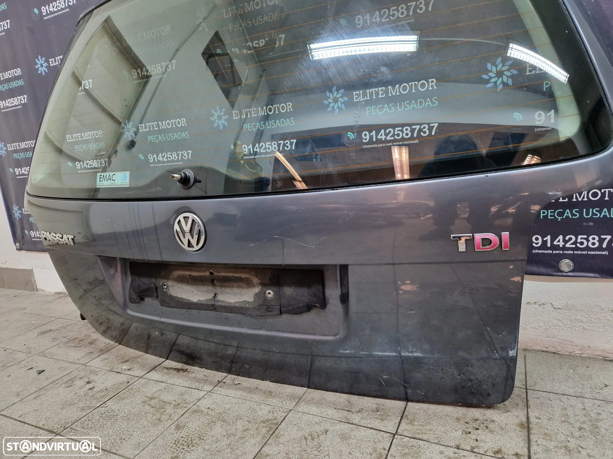 Tampa de mala usado VW PASSAT B5.5 3B5 CARRINHA vidro 3 stop ENVIO GRATUITO - 4