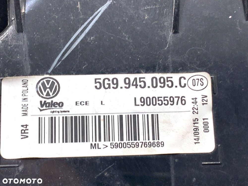 LAMPA LEWY TYŁ  VW GOLF VII Variant (BA5, BV5) 2013 - 2022 2.0 TDI 110 kW [150 KM] olej napędowy - 7