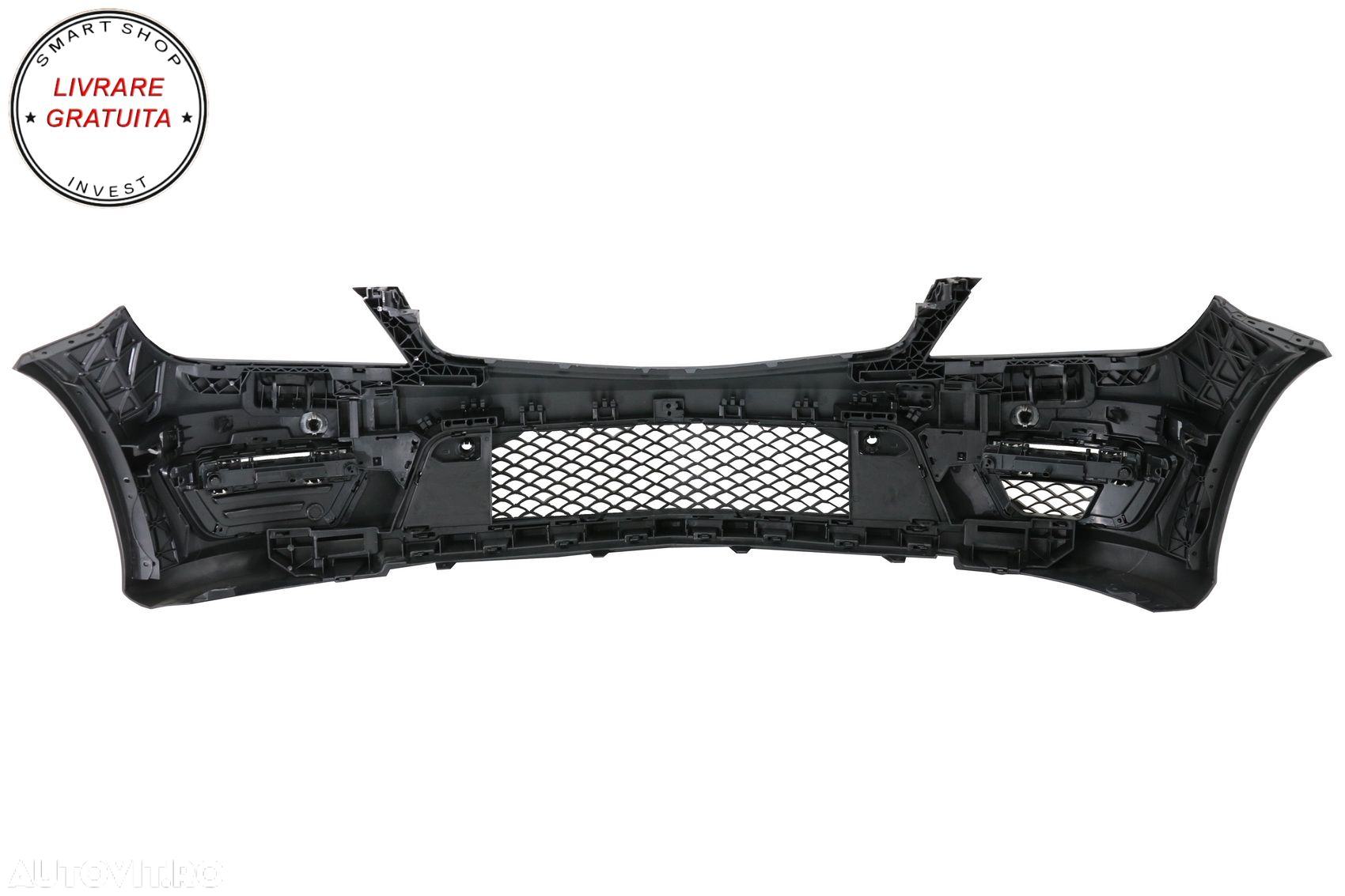 Bara Fata cu Grila Centrala Mercedes C-class W204 Facelift (2012-up) C63 Sport Neg- livrare gratuita - 5