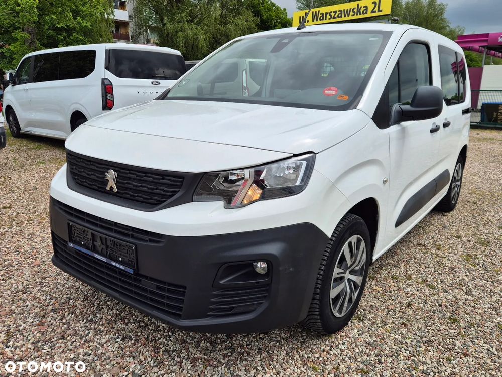 Peugeot Partner }{ Automat }{ 130KM }{ FV VAT }{ 2x drzwi przesuwne } - 1