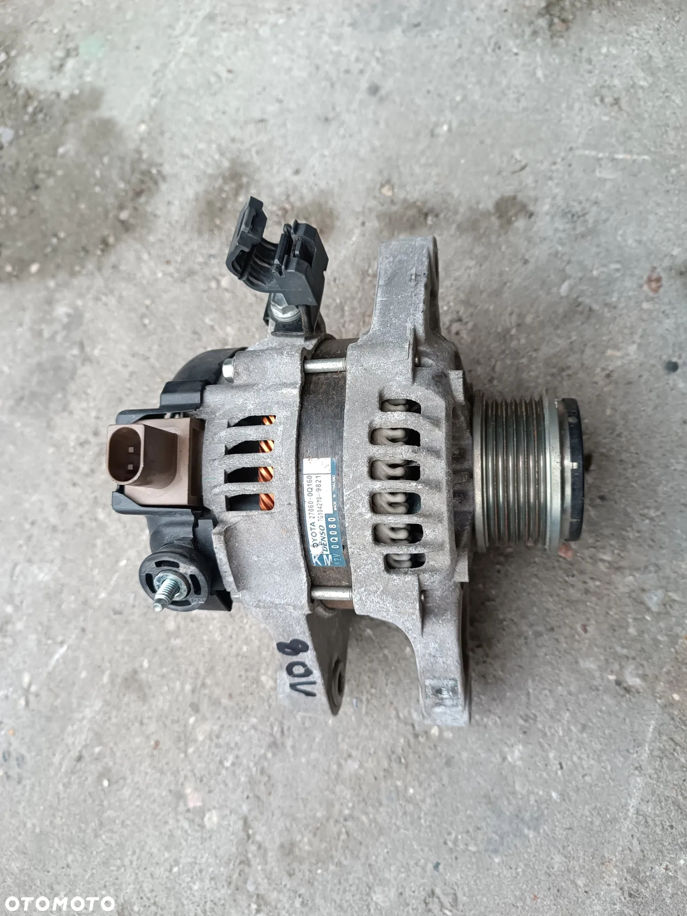 ALTERNATOR DENSO TG104210-9821 PEUGEOT 108, CITROEN C1, TOYOTA AYGO II 27060-0Q160 - 3