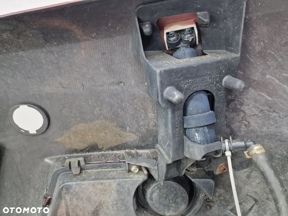 MAZDA 5 05- KOMPLETNY ZDERZAK PRZEDNI PRZÓD ZE SPRYSKIWACZAMI , KOLOR MIEDZIANY METALIK , NR C235-50031 , NR AUKCJI NZ1027 - 29