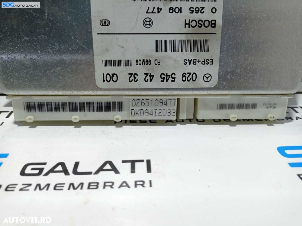Modul Unintate Calculator Control ESP ASR ABS Mercedes Clasa A Class W168 1997 - 2005 Cod 0295454232 [L2465] - 2