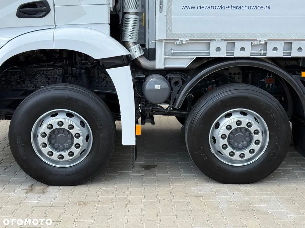 Mercedes-Benz Arocs Actros 3236 // E6 // 8x4 // Palfinger PK48002 z radiem // energetyka budowlanka skrzynia kran crane żuraw dzwig - 22