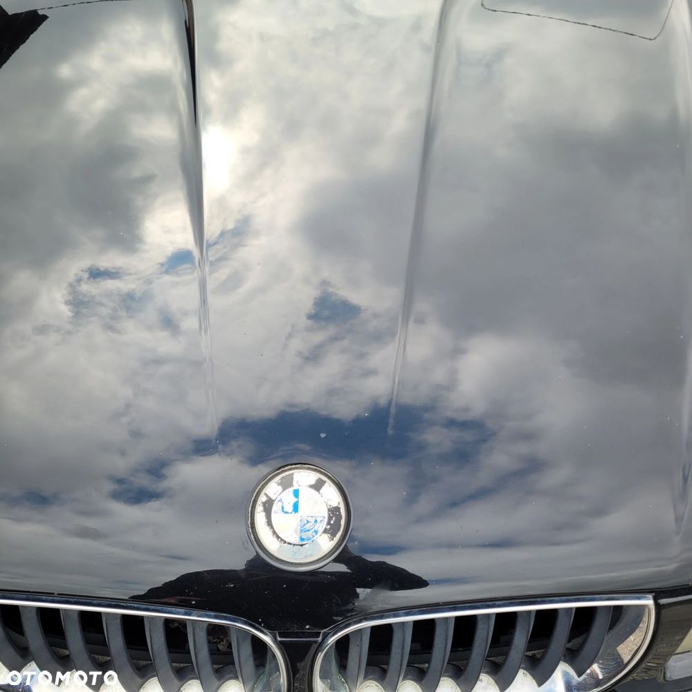 MASKA POKRYWA SILNIKA BMW X3 E83 475 BLACKSAPPHIRE ORYGINALNY LAKIER C109 - 4