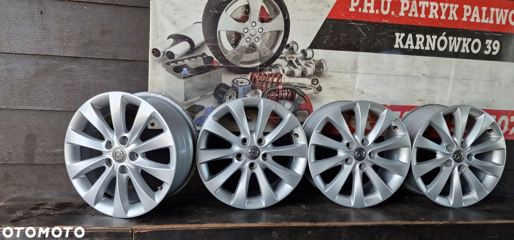 Alufelgi OPEL ASTRA J  5X115 R17 ET44 - 1