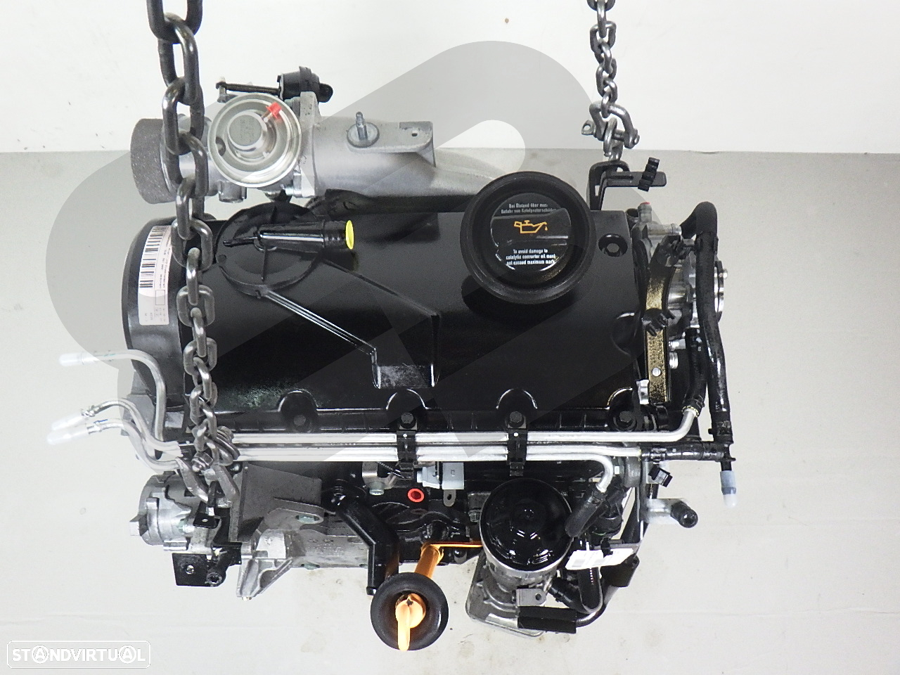 Motor VW Caddy 1.9TDi 77KW Ref: BJB - 5