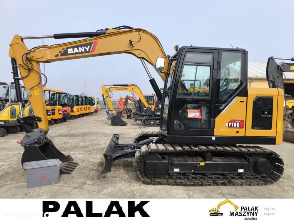 Sany Mini koparka   SANY SY 70 C  NOWA  ,2026  rok - 5