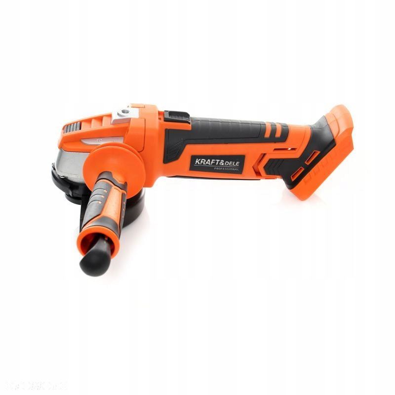 SZLIFIERKA KĄTOWA POLERKA AKUMULATOROWA LI-ION 18V 115mm PRO SERIES KRAFT - 3