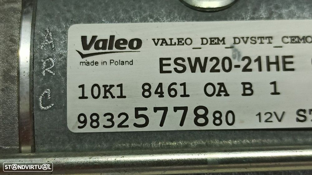 MOTOR DE ARRANQUE CITROEN C3 AIRCROSS FEEL - 4